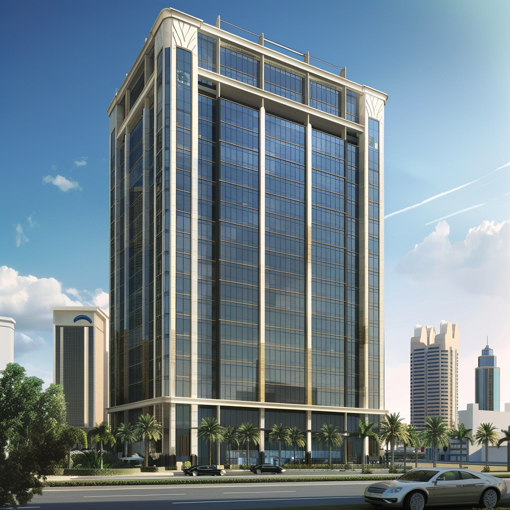 rothian_Generate_an_image_of_a_high-rise_office_building_in_d_5219ddad-e0bf-4282-bfce-0608b1744fc8_2